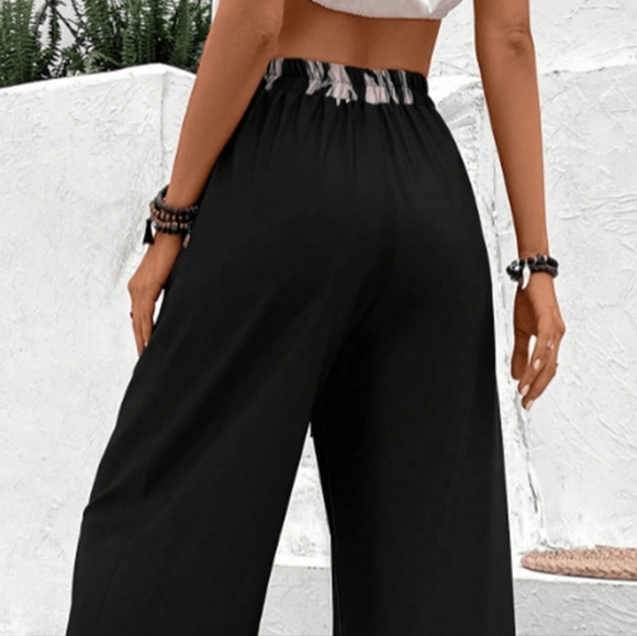 Drawstring High Waist Pants - Picture 7 of 8